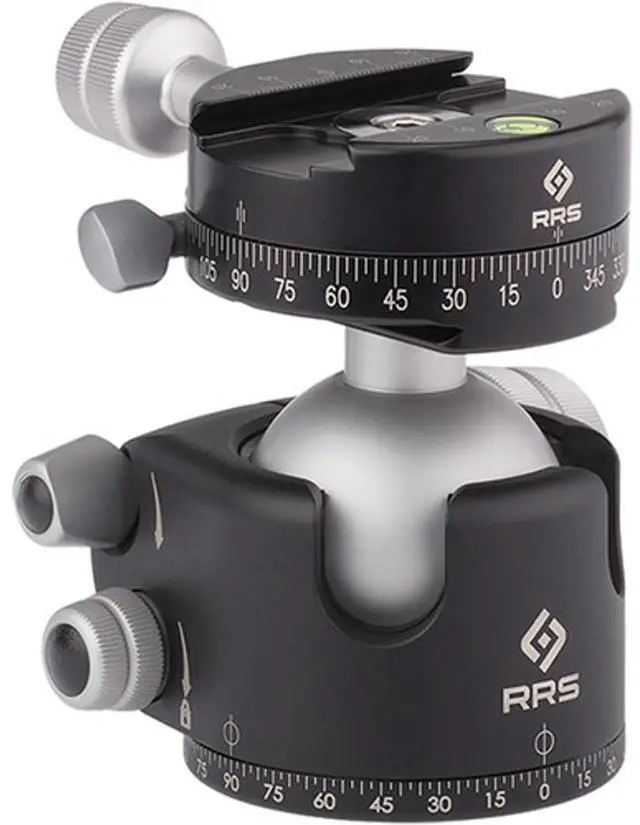 Main image of Really Right Stuff BH-55 Ball Head with Screw-Knob Panning Clamp, 50 lb Capacity