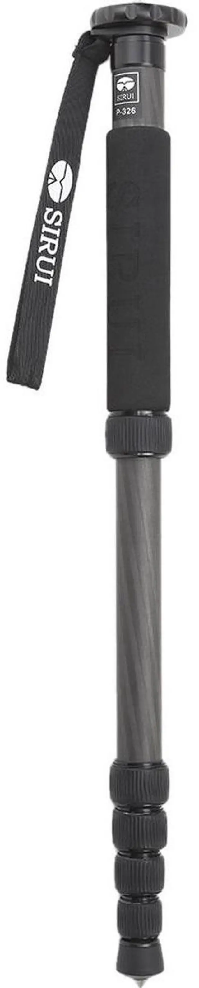 Alt view image 20 of 20 - SIRUI P-326 6 Section Carbon Fiber Monopod, 22 lb. Load Capacity #BSRP326