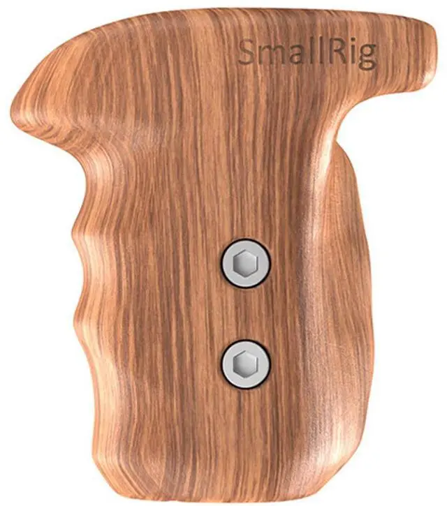 Alt view image 4 of 7 - SmallRig Left Side Wooden Handle with ARRI Rosette for Handheld and Shoulder Mounting System