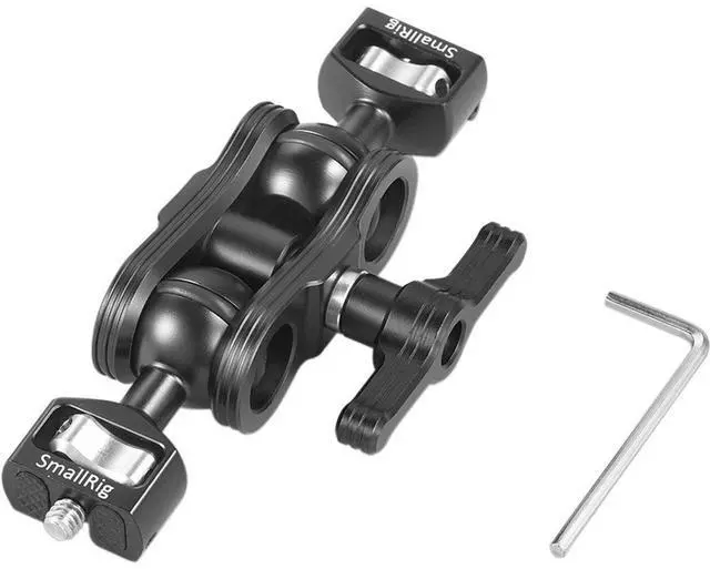 Alt view image 2 of 7 - SmallRig Articulating Arm with Double Ballheads, 1/4" Screw