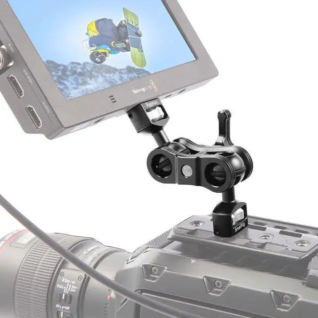 Alt view image 5 of 7 - SmallRig Articulating Arm with Double Ballheads, 1/4" Screw