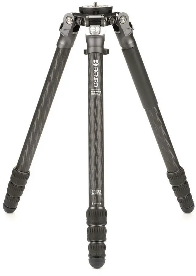Alt view image 8 of 14 - Benro Mammoth TMTH34C Carbon Fiber 3 Series 4 Section Tripod 39 Lb Load