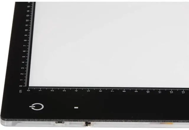 Alt view image 6 of 7 - Kaiser Slimlite Plano 5000K 8x11" Battery/AC Lightbox (8.7 x 6.3 Illuminated Area)