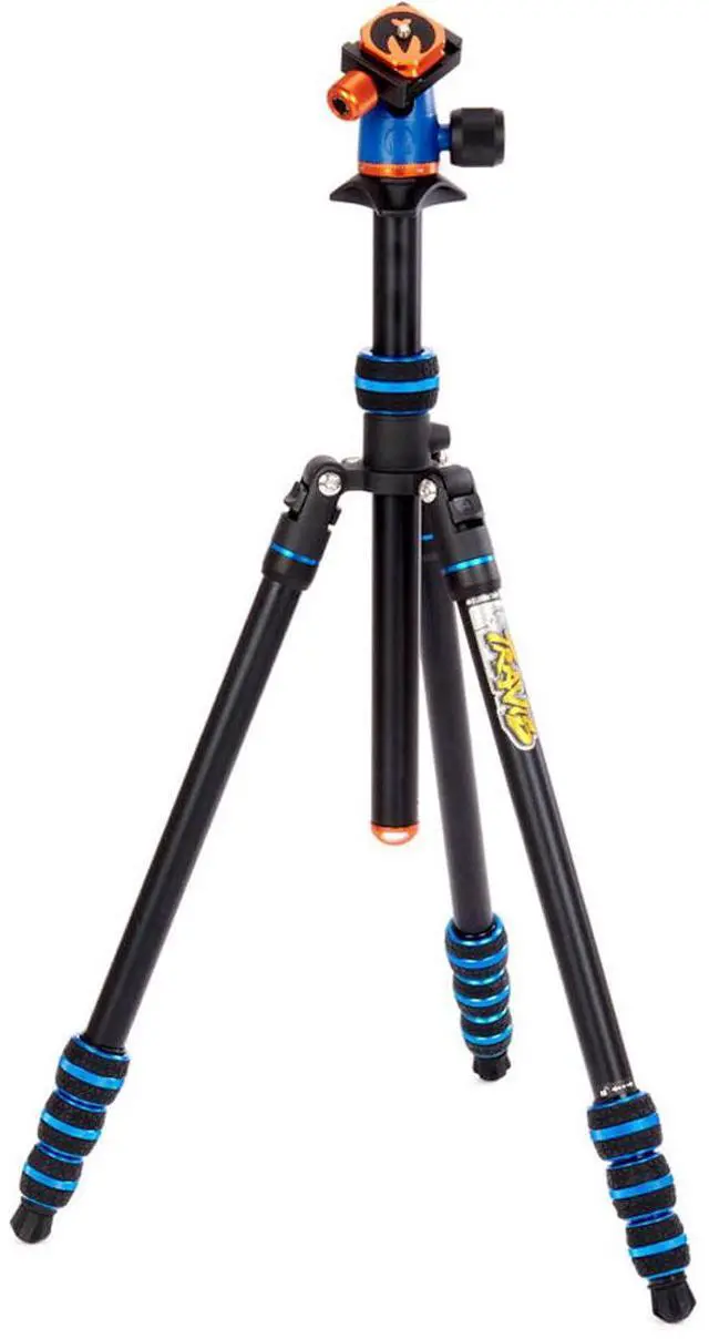 Alt view image 2 of 15 - punks travis 2.0 magnesium alloy general use tripod - adjustable, multi-use camera tripod with three detachable legs