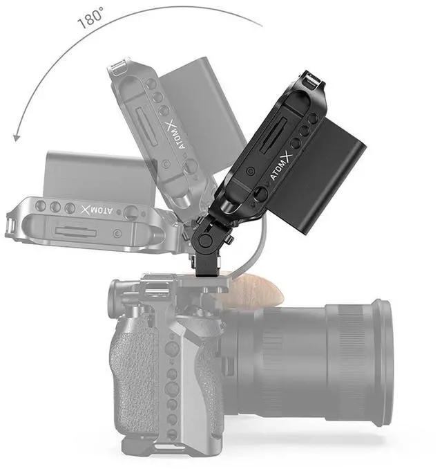 Alt view image 4 of 7 - SmallRig Tilt Monitor Mount with ARRI 3/8"-16 Screw Mount