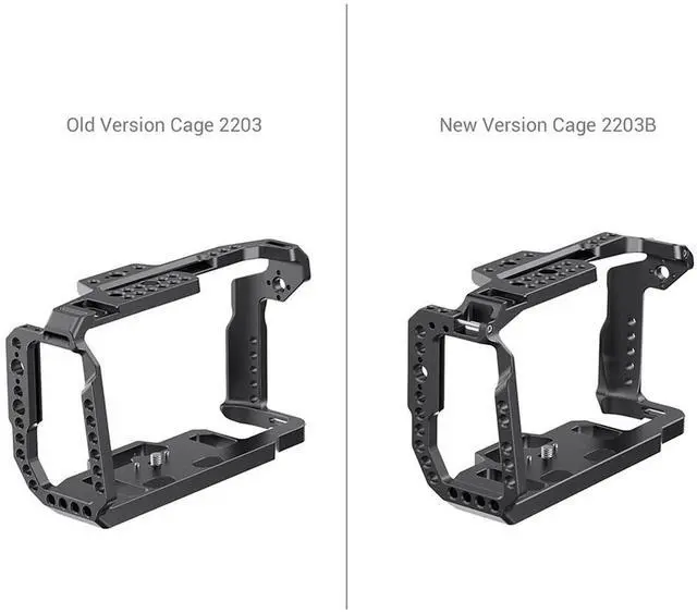 Alt view image 3 of 7 - SmallRig Full Cage for Blackmagic Design Pocket Cinema Camera 6K & 4K