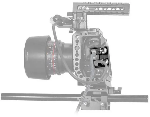 Alt view image 5 of 7 - SmallRig HDMI and USB Type-C Cable Clamp for BMPCC 4K and 6K New Version Cages