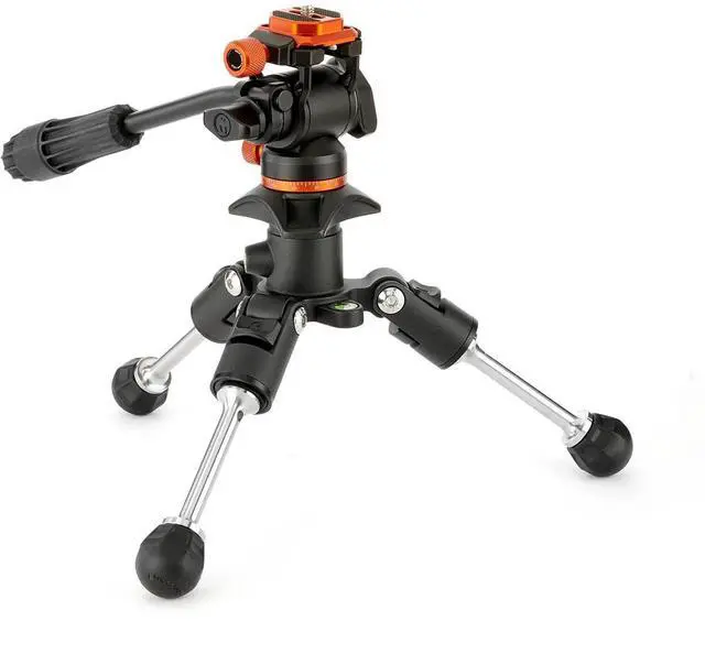 Alt view image 12 of 14 - 3 Legged Thing Punks 2.0 Travis Video Lava Tripod Kit Black/Copper TRAVISVIDEOLAVA2.0