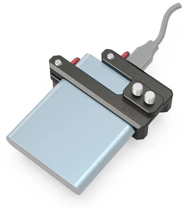 Alt view image 4 of 7 - SmallRig Mount for Samsung T5 SSD, Dark Olive