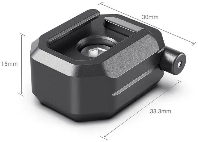 Alt view image 4 of 7 - SmallRig Multi-Functional Cold Shoe Mount with Safety Release