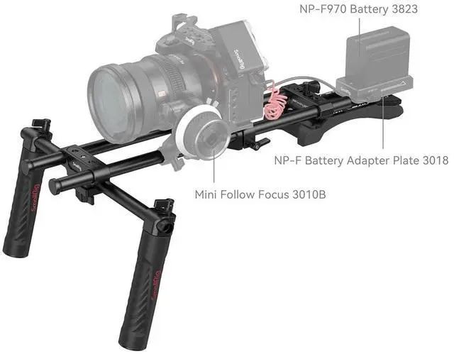 Alt view image 5 of 6 - SmallRig Basic Shoulder Rig Kit