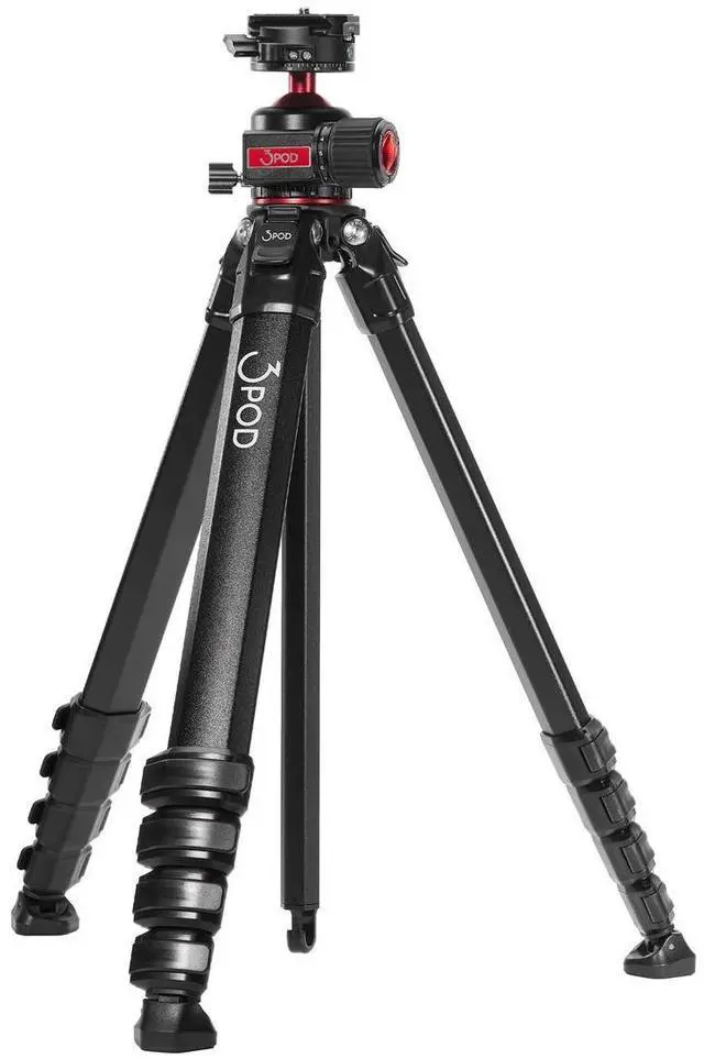 Alt view image 5 of 7 - 3Pod 3Pod Everest Series H2 Ball Head, Arca Swiss Quick Release Plate, 360 Degree Rotating Tripod Ball Head Mount, Max Load 44 lbs, Tripod Head 1/4" Screw for DSLR Camera, 3/8" Screw Hole for Tripod