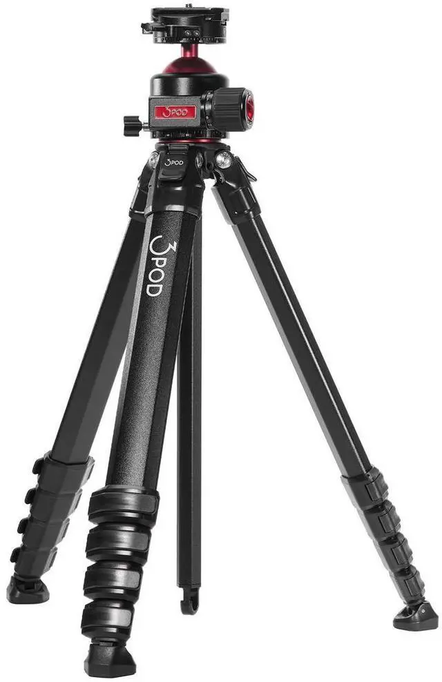 Alt view image 5 of 7 - 3Pod 3Pod Everest Series H4 Ball Head, Arca Swiss Quick Release Plate, 360 Degree Rotating Tripod Ball Head Mount, Head 1/4-inch Screw for DSLR Camera, 3/8-inch Screw Hole for Tripod