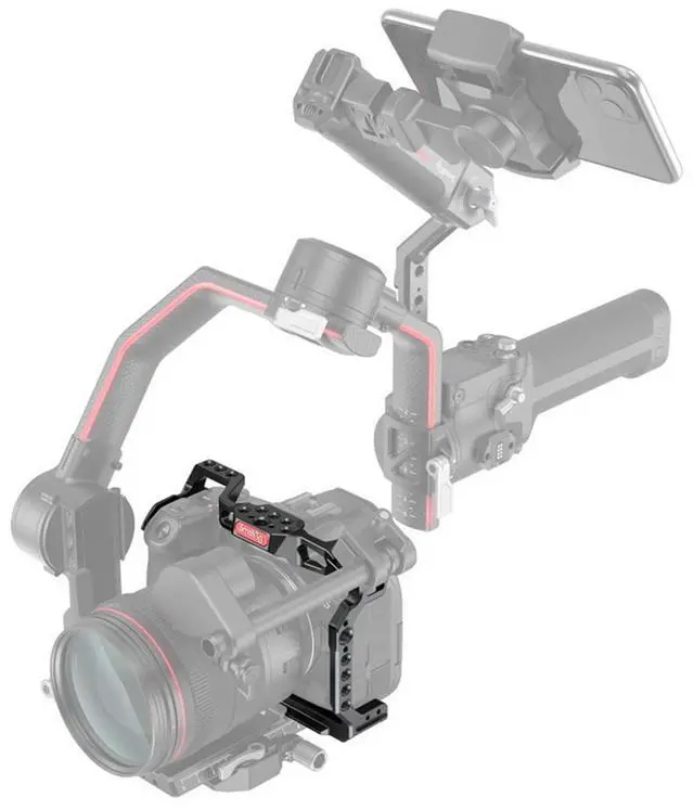 Alt view image 7 of 7 - SmallRig Full Camera Cage for Canon EOS R5/R6/R5 C