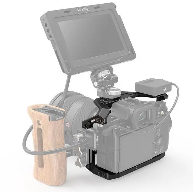 Alt view image 6 of 7 - SmallRig Cage for Sony Alpha 7S III, A7S III and A7S3 Camera