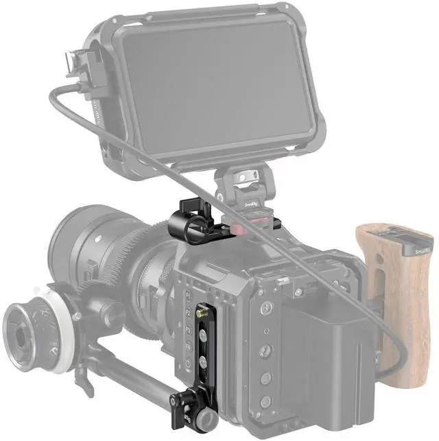 Alt view image 2 of 6 - SmallRig 3011 Rod Clamp with NATO Rail