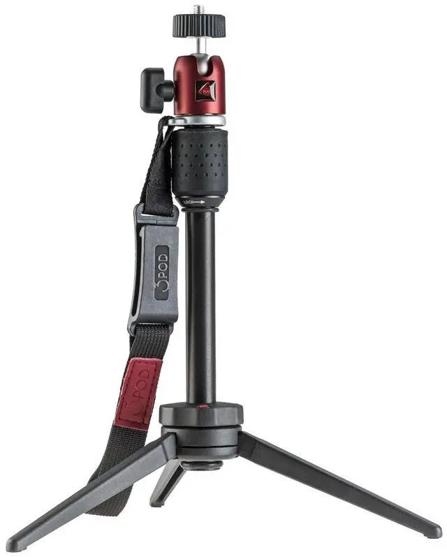 Alt view image 2 of 7 - 3Pod Small Portable 2-Section Table Top Mini Tripod with Ball Head for DSLR & GoPro Cameras