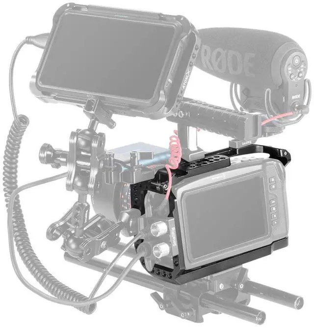 Alt view image 7 of 7 - SmallRig Full Cage for Blackmagic Design Pocket Cinema Camera 6K & 4K