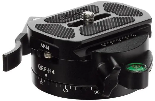 Alt view image 2 of 7 - 3Pod H4 JR Locking Pan Head with Arca-Type Quick Release and Lever Lock Clamp