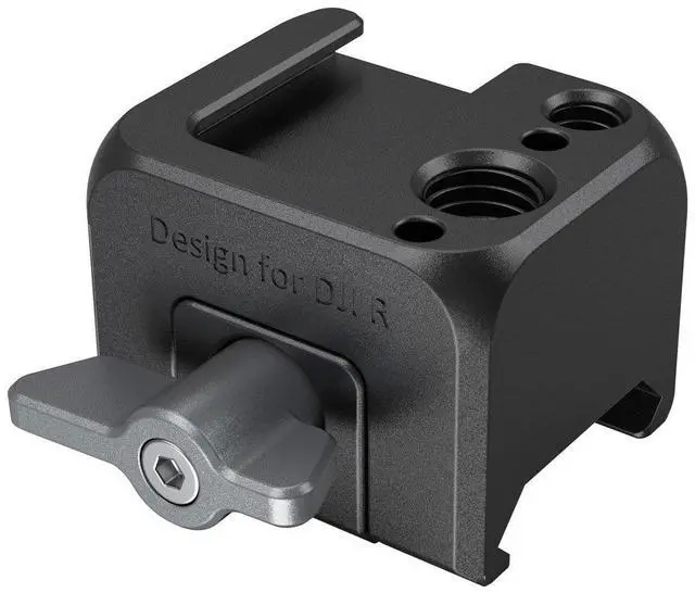 Alt view image 3 of 7 - SmallRig NATO Clamp Accessory Mount for DJI RS 2 / RSC 2 / RS 3 / RS 3 Pro / RS 3 Mini / RS 4 / RS 4 Pro Gimbals