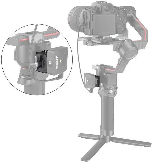 Alt view image 7 of 7 - SmallRig NATO Clamp Accessory Mount for DJI RS 2 / RSC 2 / RS 3 / RS 3 Pro / RS 3 Mini / RS 4 / RS 4 Pro Gimbals