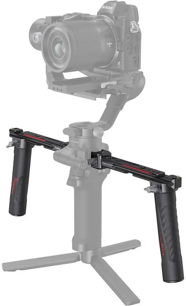 Alt view image 7 of 7 - SmallRig Dual Handgrip for DJI RS 2 / RSC 2 / RS 3 / RS 3 Pro / RS 4 / RS 4 Pro Gimbals