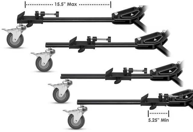 Alt view image 4 of 7 - 3Pod VT-2 Professional Universal Tripod Dolly with Handle & Case