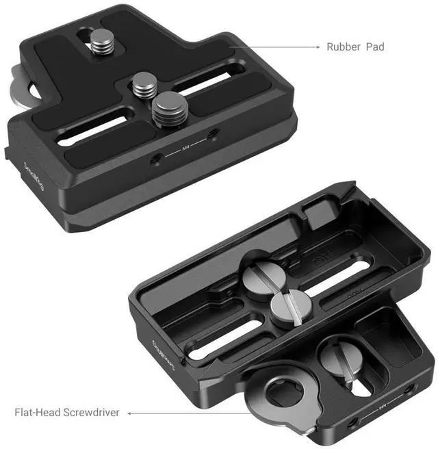 Alt view image 4 of 7 - SmallRig Extended Arca-Type Quick Release Plate for DJI RS 2 and RSC 2 Gimbal