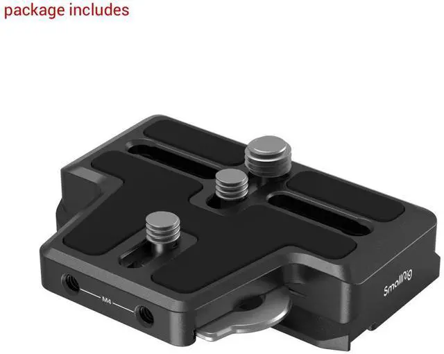 Alt view image 3 of 7 - SmallRig Extended Arca-Type Quick Release Plate for DJI RS 2 and RSC 2 Gimbal