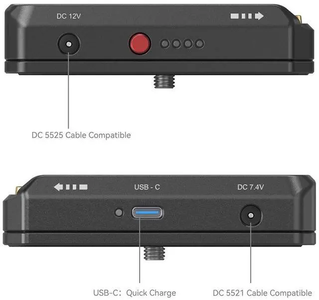 Alt view image 4 of 7 - SmallRig Advanced Edition NP-F Battery Adapter Plate