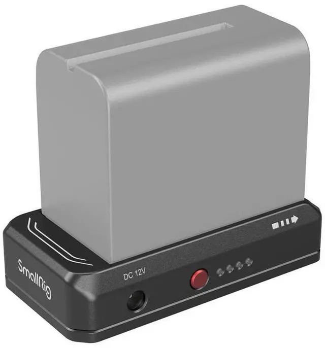 Alt view image 2 of 7 - SmallRig Advanced Edition NP-F Battery Adapter Plate