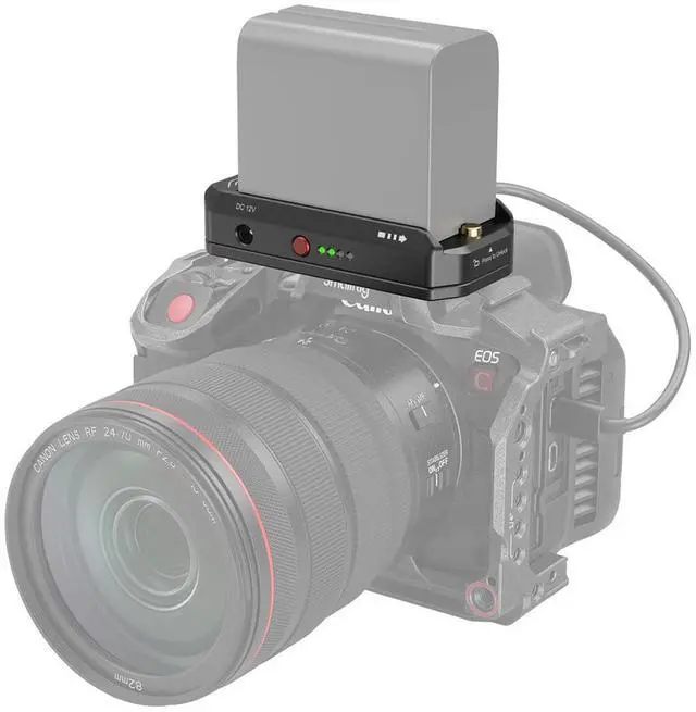 Alt view image 7 of 7 - SmallRig Advanced Edition NP-F Battery Adapter Plate