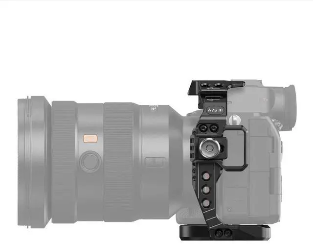 Alt view image 6 of 7 - SmallRig Standard Camera Cage Kit with HDMI Cable Clamp for Sony Alpha 7S III