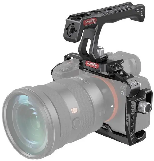 Alt view image 4 of 6 - SmallRig Professional Full Camera Cage Kit for Sony Alpha 7S III