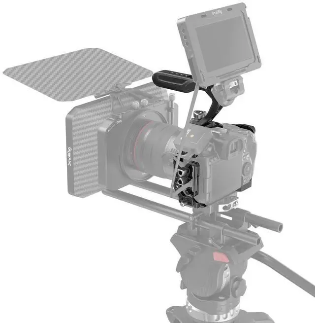 Alt view image 6 of 7 - SmallRig Black Mamba Full Camera Cage Handheld Kit for Canon EOS R5 C/R5/R6