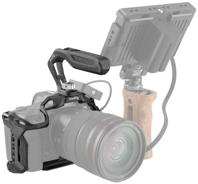 Alt view image 7 of 7 - SmallRig Black Mamba Full Camera Cage Handheld Kit for Canon EOS R5 C/R5/R6