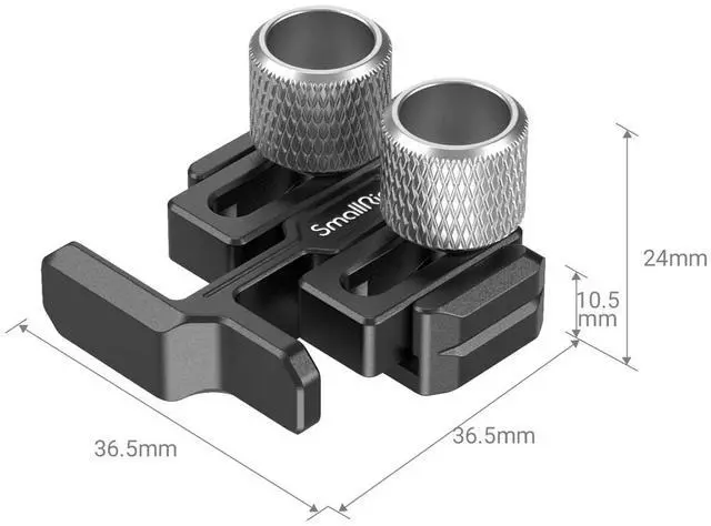 Alt view image 2 of 7 - SmallRig HDMI and USB-C Cable Clamp for BMPCC 6K Pro Camera Cage