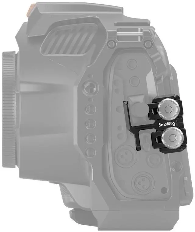 Alt view image 5 of 7 - SmallRig HDMI and USB-C Cable Clamp for BMPCC 6K Pro Camera Cage