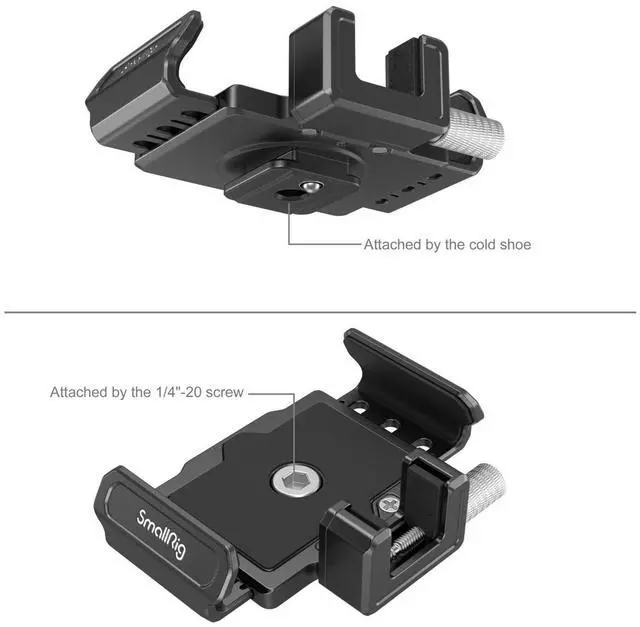 Alt view image 3 of 7 - SmallRig T5/T7 SSD Mount for BMPCC 6K PRO