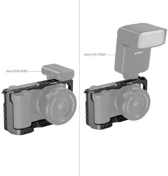 Alt view image 5 of 7 - SmallRig 3531B Full Camera Cage for Sony ZV-E10