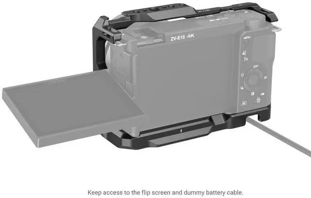 Alt view image 6 of 7 - SmallRig 3531B Full Camera Cage for Sony ZV-E10