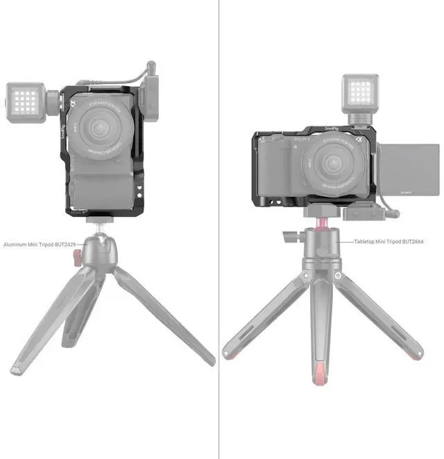 Alt view image 7 of 7 - SmallRig 3531B Full Camera Cage for Sony ZV-E10