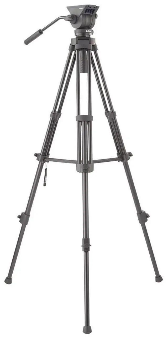 Main image of Libec TH-X 3-Section Aluminum Tripod with Head and Mid-Level Spreader