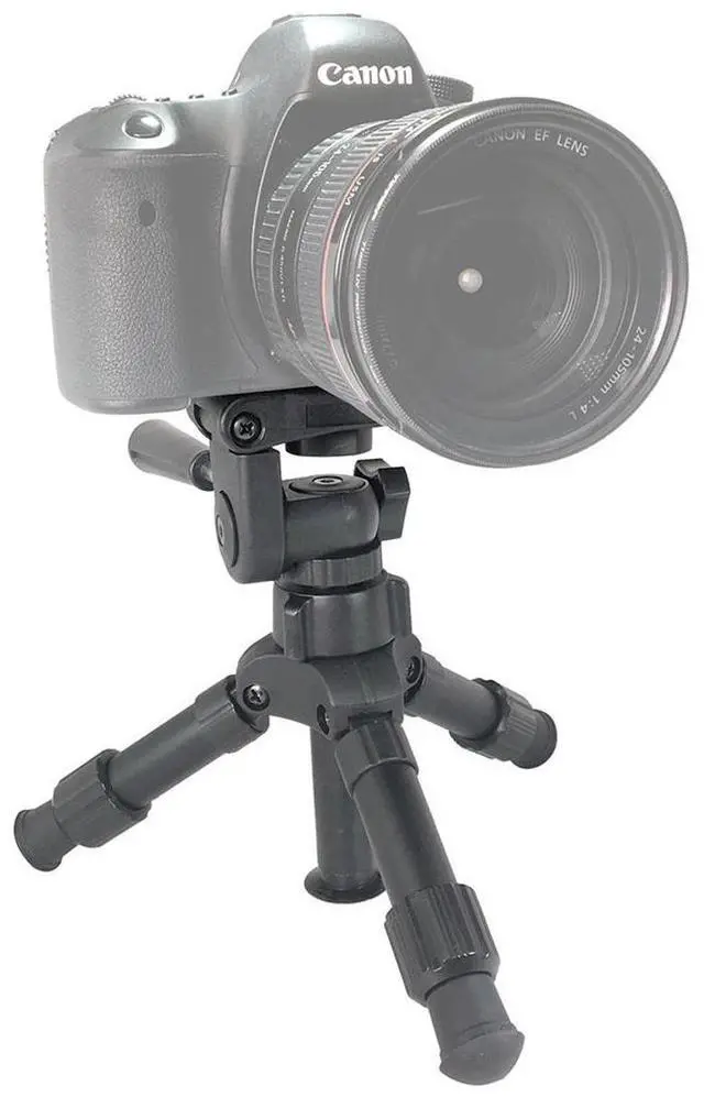 Alt view image 16 of 18 - Vidpro Heavy Duty Table Top Tripod with 3-Way Pan Head TT-12