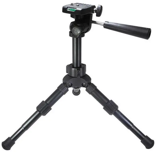 Alt view image 17 of 18 - Vidpro Heavy Duty Table Top Tripod with 3-Way Pan Head TT-12
