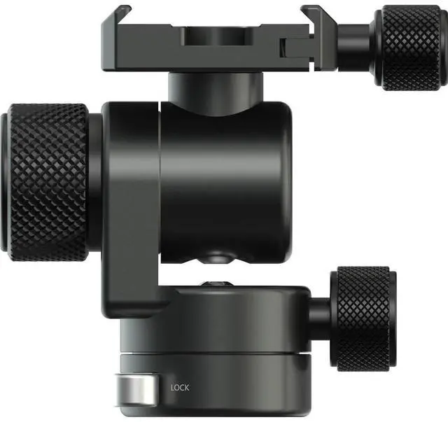 Alt view image 6 of 7 - Moza Slypod Pro 3-In-1 Motorized Carbon Fiber Monopod Master Kit with Mini Tripod Legs, Pan & Tilt Head