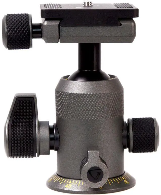 Alt view image 13 of 15 - Vanguard Alta BH-100 Aluminum Ball Head - 22 lb Max Load Capacity, 2 Bubble Levels