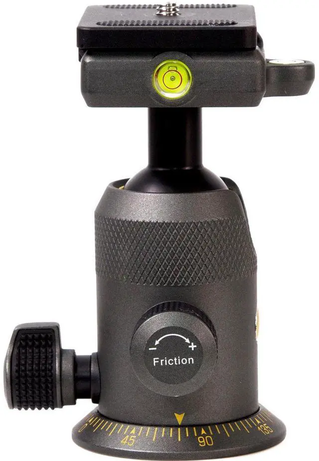 Alt view image 12 of 15 - Vanguard Alta BH-100 Aluminum Ball Head - 22 lb Max Load Capacity, 2 Bubble Levels