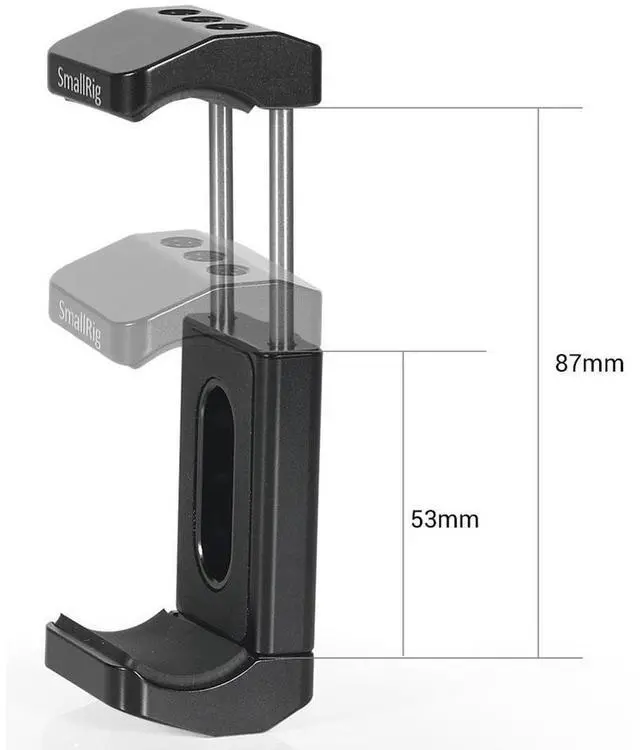 Alt view image 2 of 7 - SmallRig Holder for 53mm-87mm Portable Power Banks