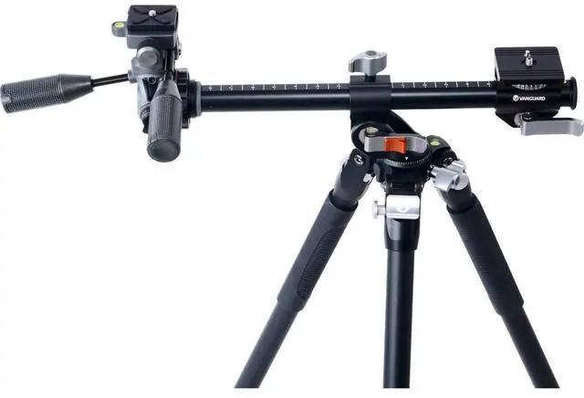 Alt view image 6 of 7 - Vanguard VEO 3+ 263AP Professional 3-Section Aluminum Tripod with Pan Head, Overhead Shooting
